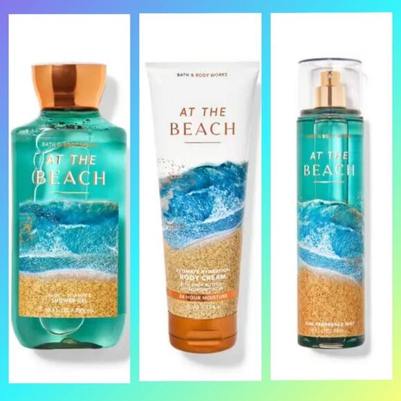 Bath & Body Works Other - AT THE BEACH SHOWER GEL, BODY CREAM, & FRAGRANCE MIST by Bath and Body Works